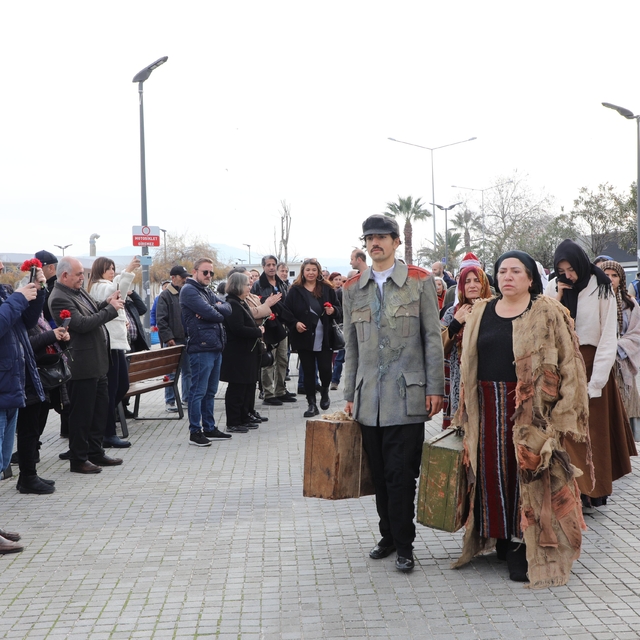 Bursa'da mübadillerin yolculuğu canlandırıldı