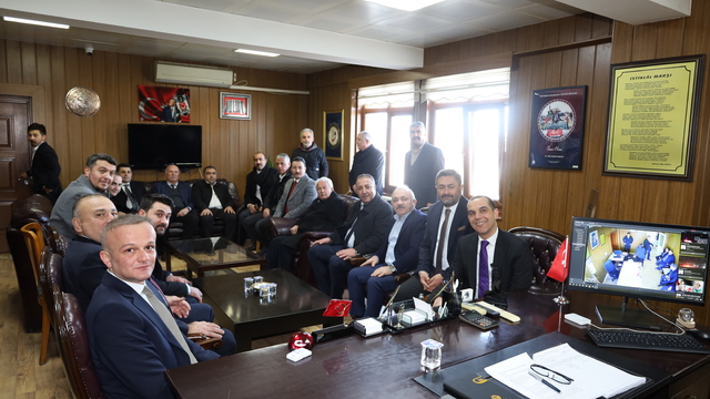 Çankırı Valisi Taşolar'dan Orta Belediyesine ziyaret