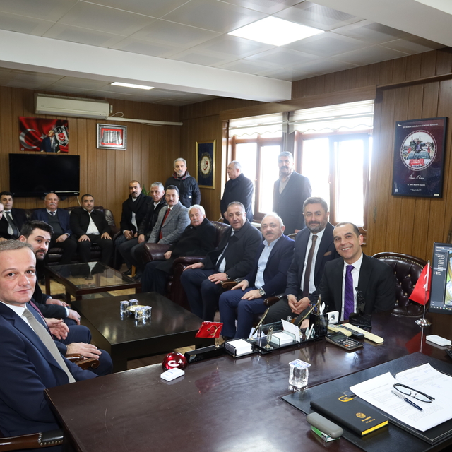 Çankırı Valisi Taşolar'dan Orta Belediyesine ziyaret