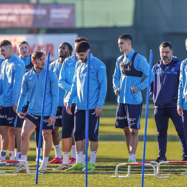 Trabzonspor'da Kayserispor maçının hazırlıkları sürüyor