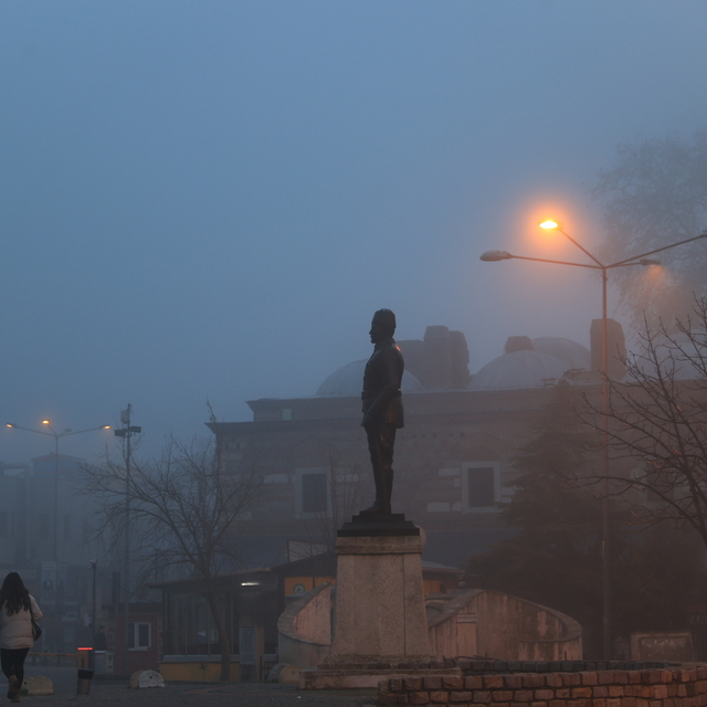 Edirne'de sis etkili oldu