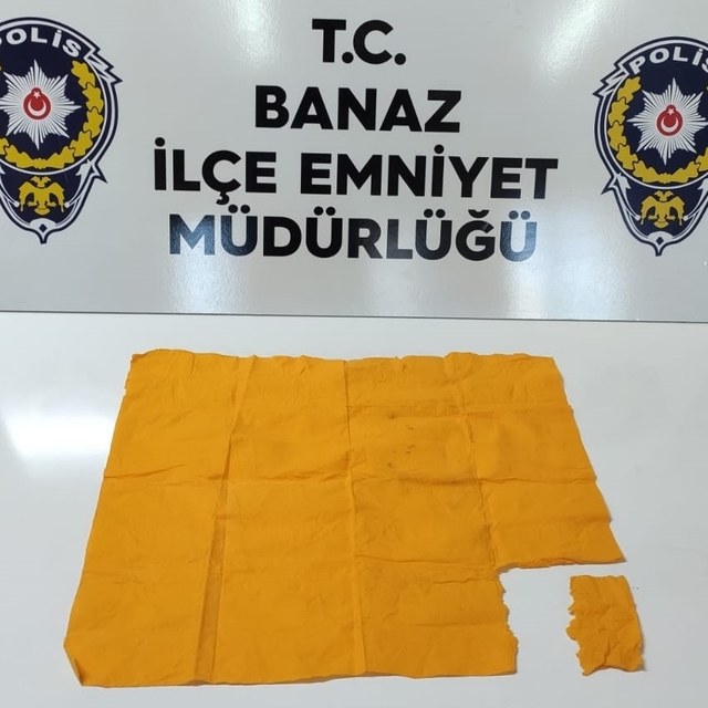 Uşak'ta uyuşturucu operasyonunda 1 kişi tutuklandı