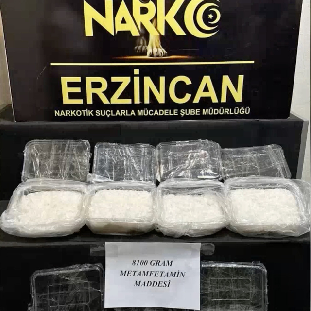Piyasa değeri 20 milyon liralık metamfetamin ele geçirildi