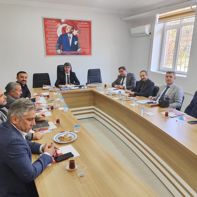 Keban'da eğitim toplantısı düzenlendi