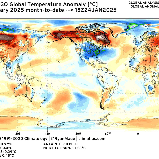 Ocak ayında, dünyanın en sıcak ilk 27 günü yaşandı