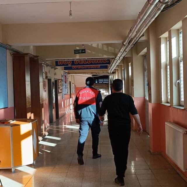 Hakkari'de okul ve pansiyonlarda "yangın önlemleri" denetlendi