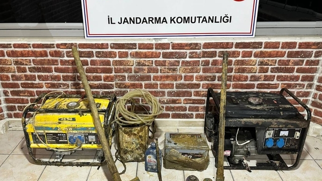 Kastamonu'da izinsiz kazı yapan 5 kişi gözaltına alındı
