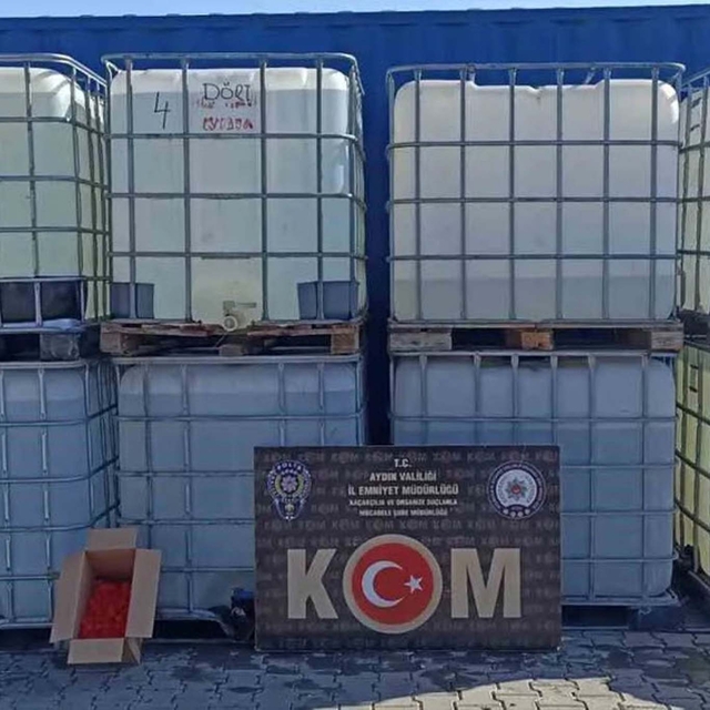 Aydın merkezli 10 ilde içki kaçakçılığına 6 gözaltı