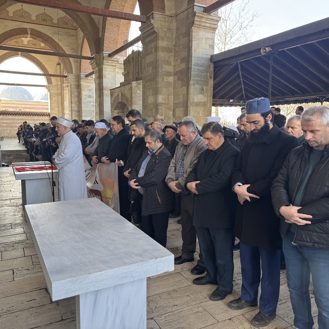 Edirne'de İzzeddin el-Kassam Tugayları Komutanı Muhammed ed-Dayf için gıyab...