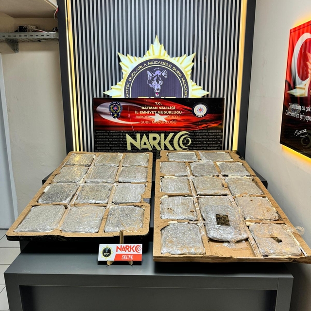 Batman'da uyuşturucu operasyonunda 3 zanlı tutuklandı