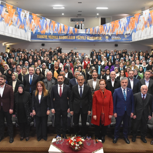 Ordu'da AK Parti İl Kadın Kolları 7. Olağan Kongresi yapıldı