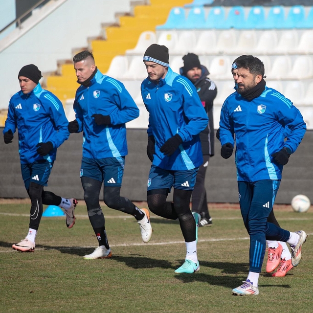 Erzurumspor FK, Kocaelispor maçının hazırlıklarını tamamladı