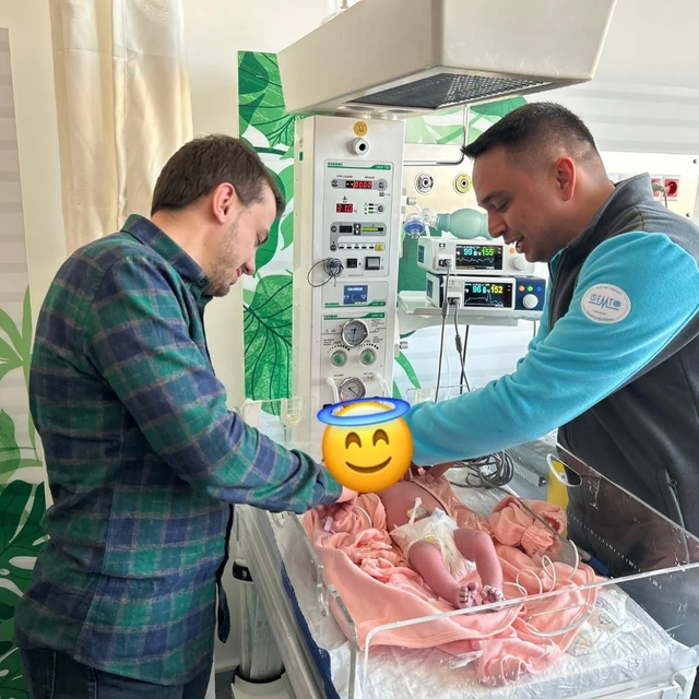 Niğde'de hizmete giren hastane ek hizmet binasında ilk bebek dünyaya geldi