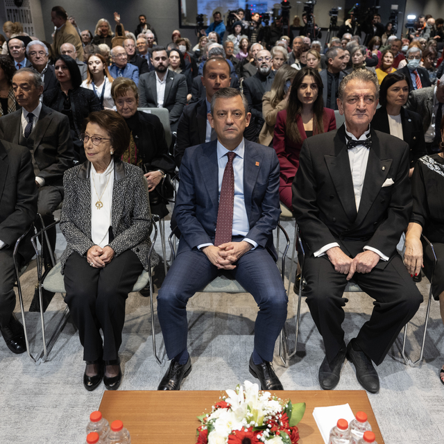 CHP Genel Başkanı Özel, Prof. Dr. Muammer Aksoy'u Anma Töreni'nde konuştu: