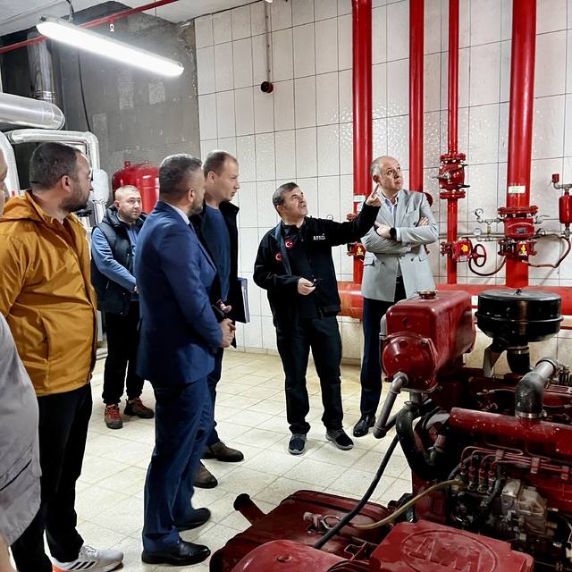 Kırklareli'nde öğrenci yurtları ile spor tesislerindeki yangın tedbirleri d...