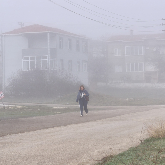 Tekirdağ ve Keşan'da sis etkili oldu