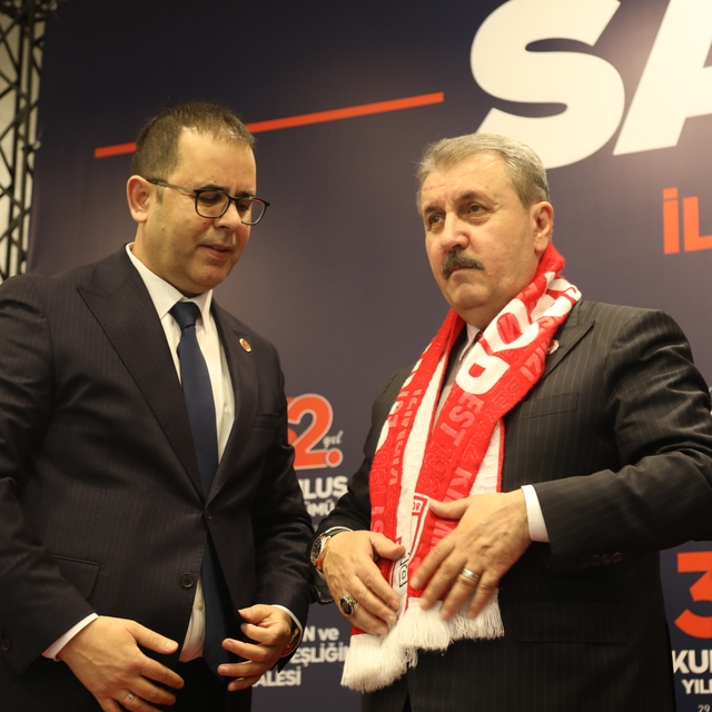 BBP Genel Başkan Destici, Samsun'da konuştu: