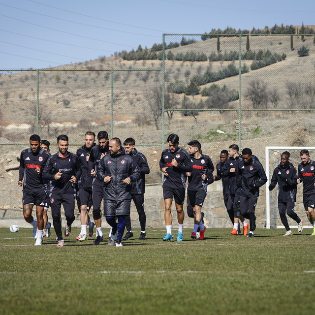 Gaziantep FK, Galatasaray maçının hazırlıklarını sürdürdü