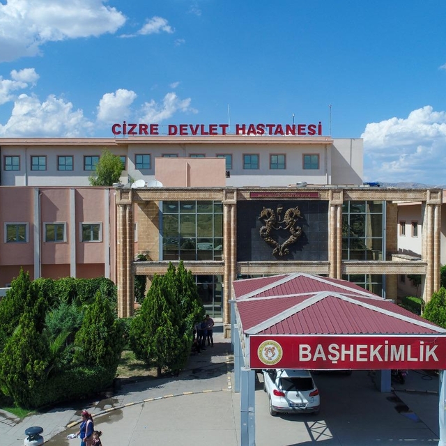 Cizre Devlet Hastanesinde geçen yıl 887 bin 623 hastaya hizmet verildi