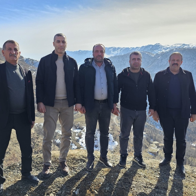 MHP Siirt İl Başkanı Tükenmez, köyleri ziyaret etti