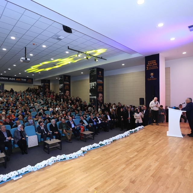 AK Parti Kayseri Kadın Kolları 7. Olağan Kongresi yapıldı