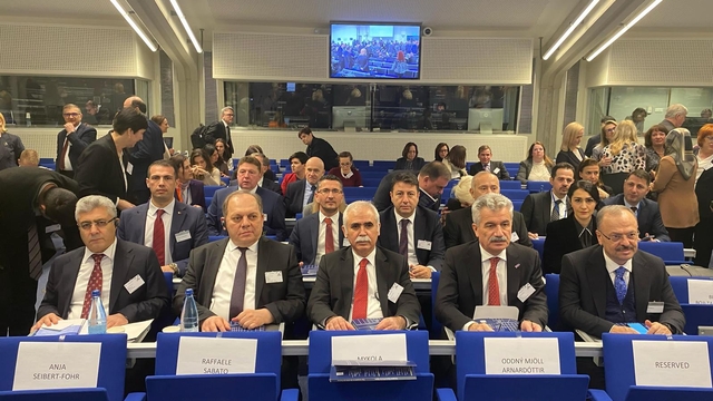 AYM Başkanı Özkaya, AİHM adli yıl açılış programına katıldı