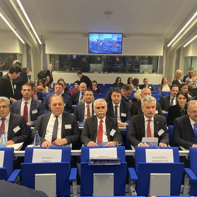 AYM Başkanı Özkaya, AİHM adli yıl açılış programına katıldı