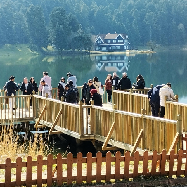 Gölcük Tabiat Parkı'nda sömestir yoğunluğu