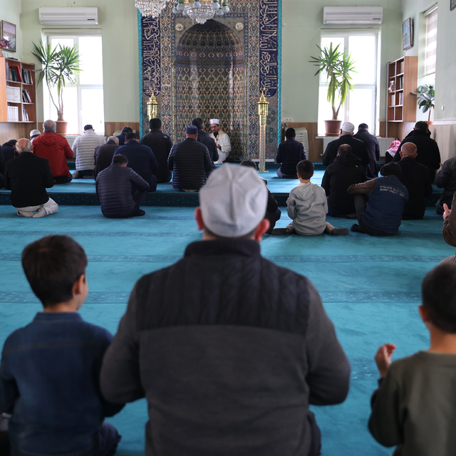 Nevşehir'de Kassam Tugayları Komutanı Muhammed ed-Dayf için gıyabi cenaze n...