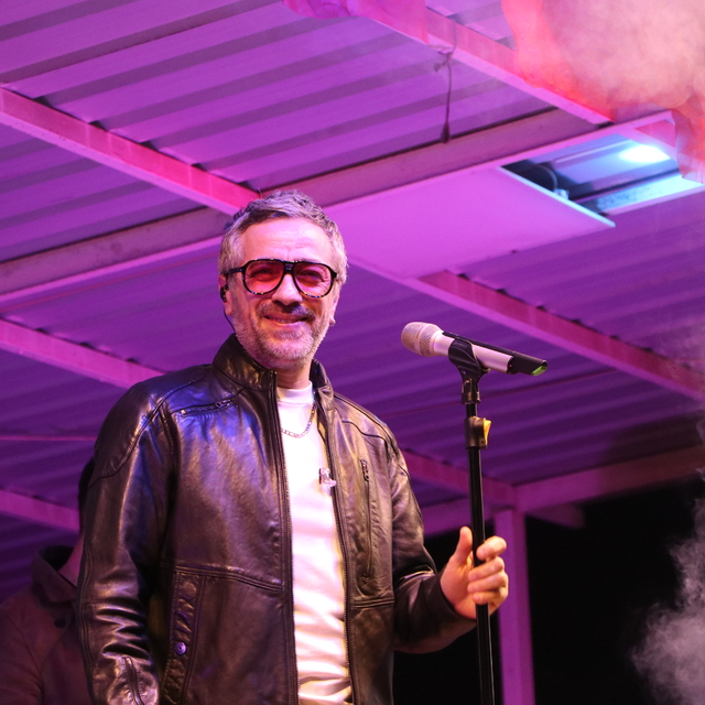 Şarkıcı Resul Dindar Tekirdağ'da konser verdi