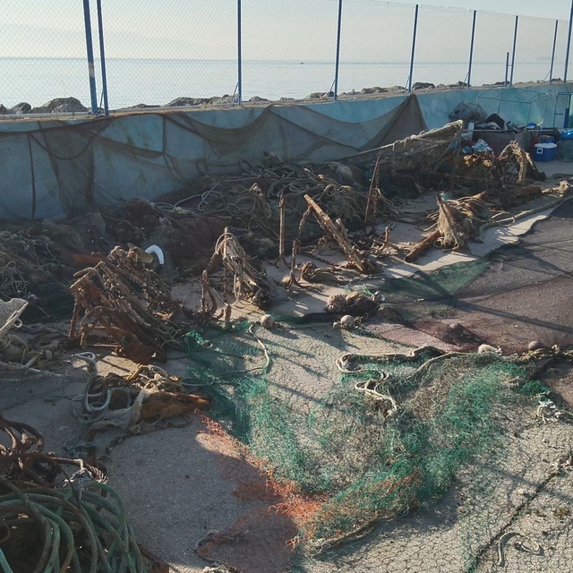 Gemlik Körfezi 24 bin metrekare hayalet ağdan temizlendi