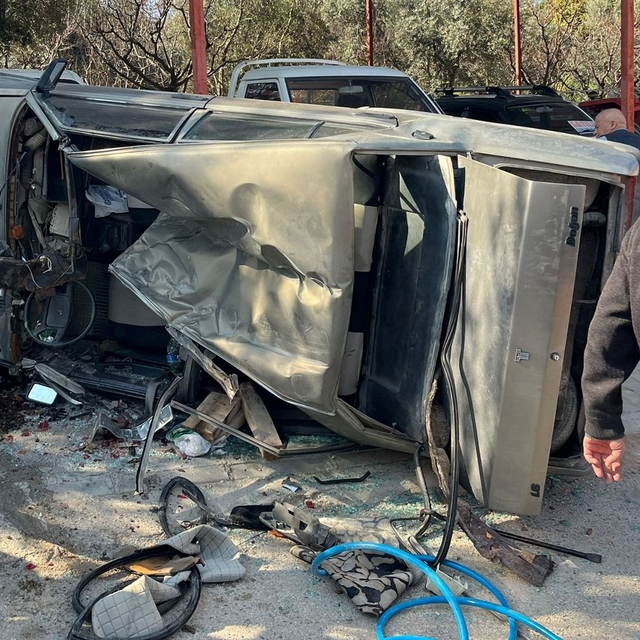 Mersin'de takla atan otomobildeki 1 kişi öldü, 1 kişi yaralandı
