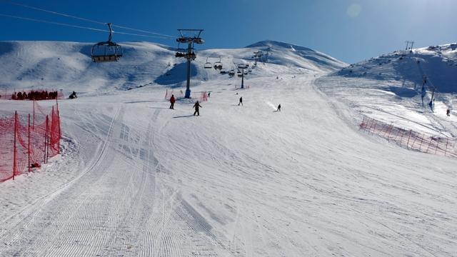 Bingöl'deki Hesarek Kayak Merkezi'ni 1 ayda 40 bin kişi ziyaret etti