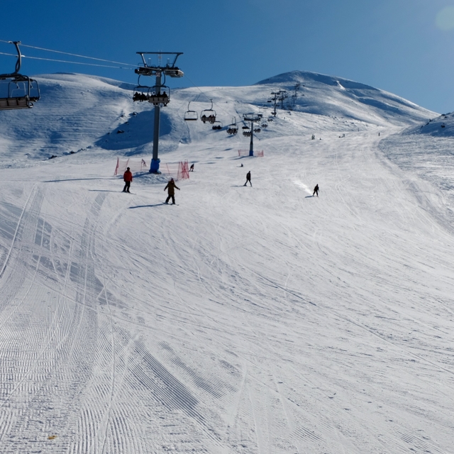 Bingöl'deki Hesarek Kayak Merkezi'ni 1 ayda 40 bin kişi ziyaret etti