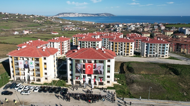 Sinop'ta 2024'te yapımı tamamlanan 536 konut hak sahiplerine teslim edildi
