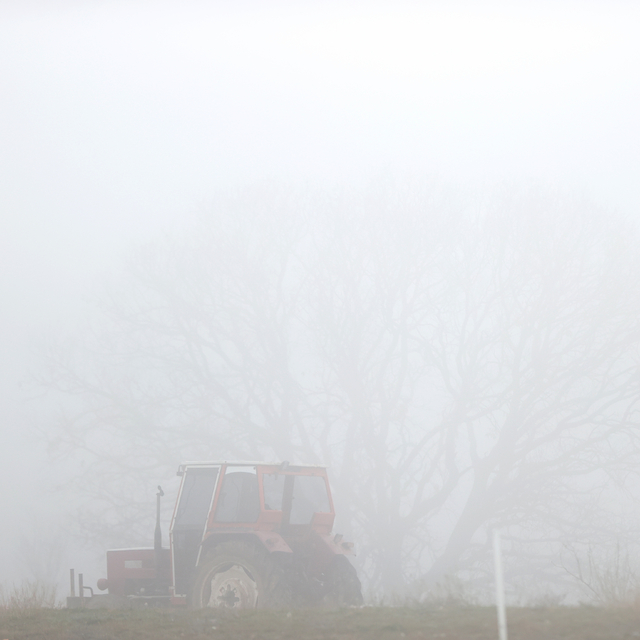 Kırklareli'nde yoğun sis etkili oluyor