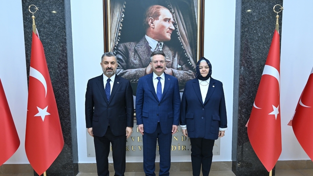 RTÜK Başkanı Şahin, Eskişehir Valisi Aksoy'un ziyaret etti