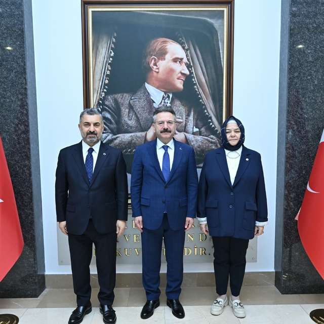 RTÜK Başkanı Şahin, Eskişehir Valisi Aksoy'un ziyaret etti