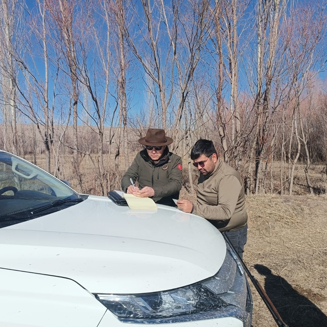 Kayseri'de yasa dışı avlanan 3 kişiye idari işlem uygulandı