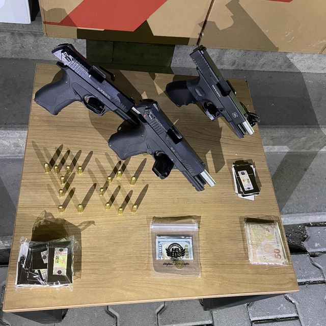 Ankara'da asayiş uygulamasında 300 bin boş makaron ele geçirildi