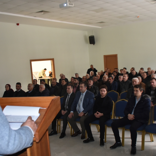 Boyabat'ta muhtarlara yönelik eğitim düzenlendi