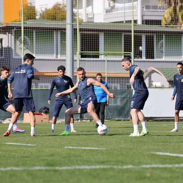 Alanyaspor, Türkiye Kupası'ndaki Karagümrük maçının hazırlıklarına başladı