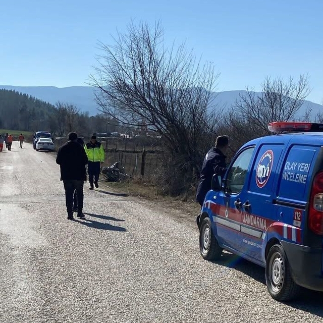 Burdur'da devrilen motosikletin sürücüsü öldü