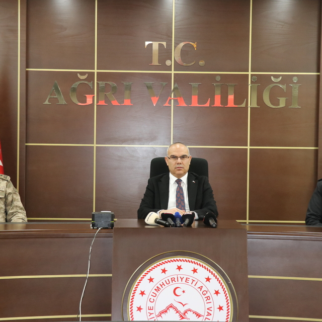 Ağrı'da "Asayiş ve Güvenlik Toplantısı" yapıldı