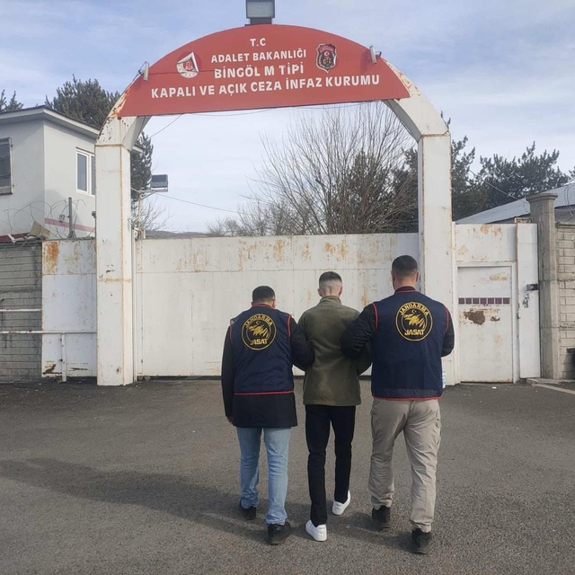 Bingöl'de aranan hükümlü yakalandı