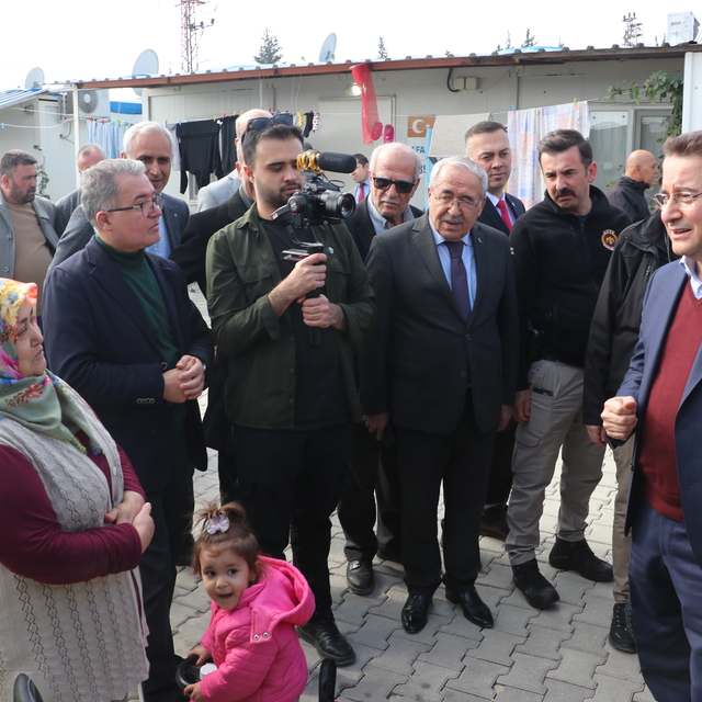 DEVA Partisi Genel Başkanı Babacan, Hatay'da temaslarda bulundu