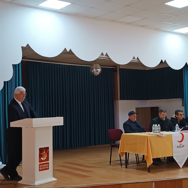 Seydişehir Kızılay Şube Başkanlığında görev değişimi