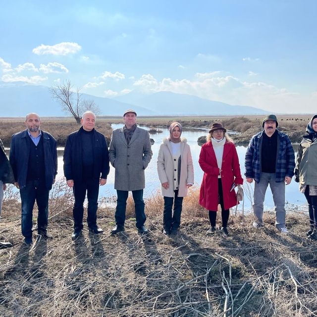 Eber Gölü ve Akarçay Havzası'nın korunmasına yönelik projenin çalışmaları d...