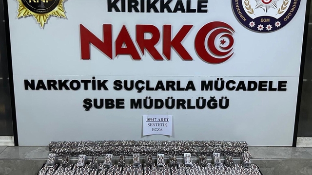 Kırıkkale'de uyuşturucu operasyonunda 3 şüpheli yakalandı