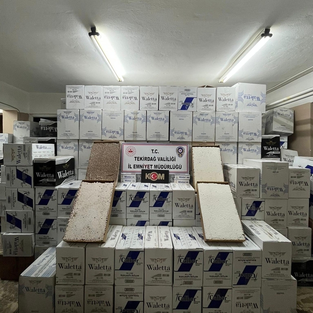 Tekirdağ'da kaçakçılık operasyonlarında 39 şüpheli yakalandı